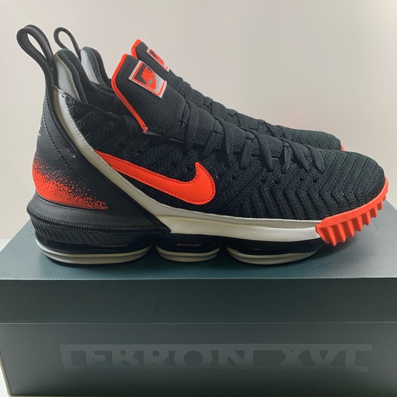 Nike Other - Nike LeBron 16 XVI Black Lava Sz 13. CI1521-001